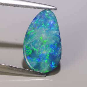 2.22CT Pinfire Red Opal Doublet