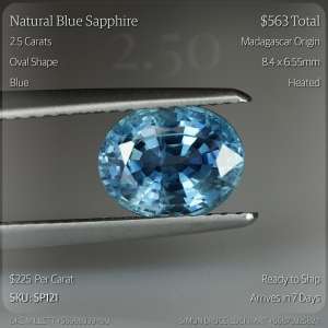 2.5CT Blue Sapphire