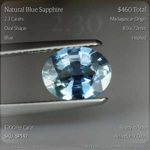 2.3CT Blue Sapphire