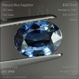 1.81CT Blue Sapphire
