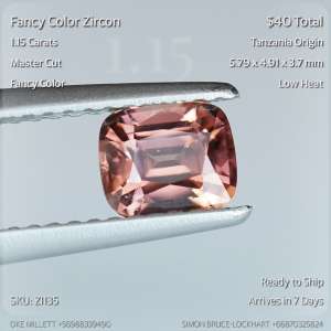 1.15CT Fancy Color Zircon