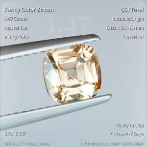 1.47CT Fancy Color Zircon