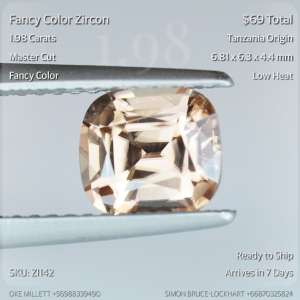 1.98CT Fancy Color Zircon