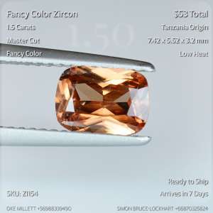 1.5CT Fancy Color Zircon